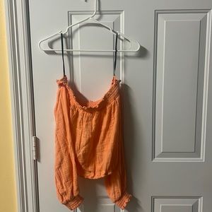 Off the Shoulder Crop Top